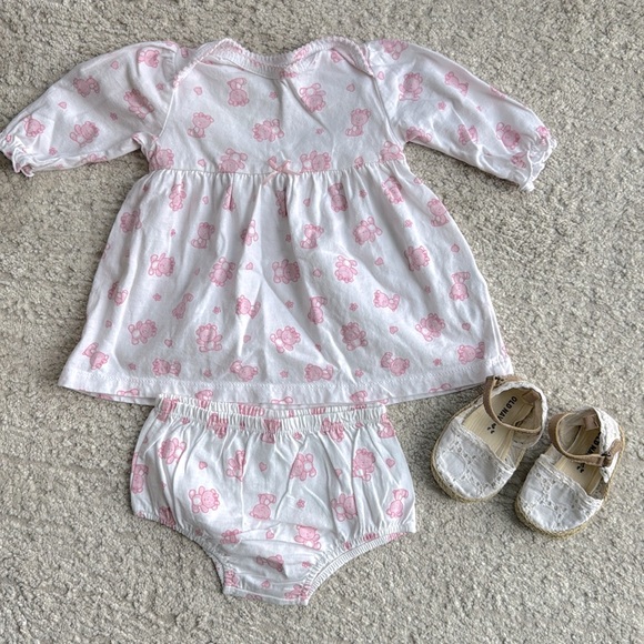 7 Piece Girl's Cuddle Bear,Carter's,Welcome World...Mix & Match Bundle-Size 3-6M - Picture 2 of 12